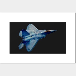 F-22 Raptor Stealth Fighter Jet by Lockheed Martin Posters and Art